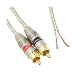 MACK HA35 RCA-SPK 2P 50cm (1조) 스피커선 오디오선 앰프 음향 케이블 DIY 작업용 연결선