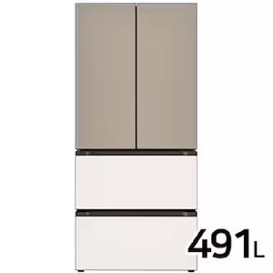 오브제컬렉션 4도어 491L 김치냉장고 Z494GCB151S (운송료상이)
