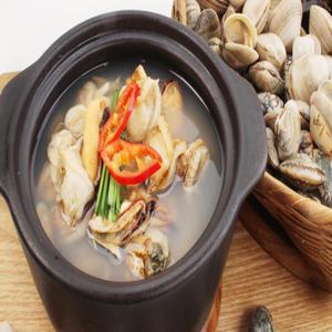 (온)정옥 모둠조개탕 [국내산 조개 4종] 500g x 12팩