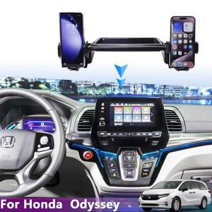 호환 Honda Odyssey RL6 -  더블 폰 홀더 기본 다기능 스토리지 박스 차량 스크린 고정