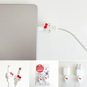 충전기 전선 캡 헬로키티 보호 커버 프로텍터 단선방지 산리오 홀더 2개입