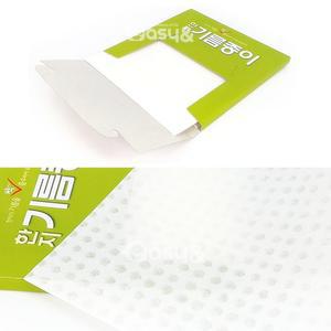 사각 튀김 기름종이 기름 제거 종이 호일 쿠킹 페이퍼