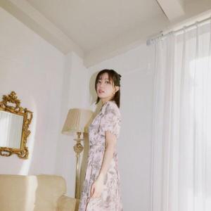 [베스띠벨리]플라워프린트카라벨티드원피스  24SSO52543PIP