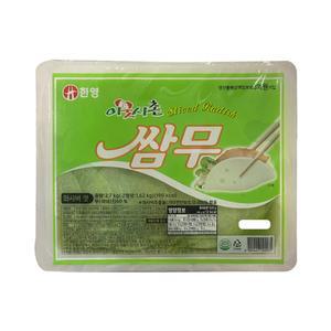 이웃사촌 쌈무 와사비맛 업소용 2.7kg