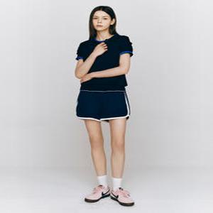 [지오다노] 405551 여 테리 돌핀 쇼츠