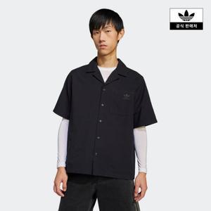 [아디다스오리지널스](하남점)[New Originals] 에센셜 시어서커 반팔 셔츠 [JD2455,JD2456]