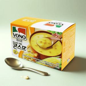 보노보노콘스프 21g 18봉입 대용량 식사대용 컵스프