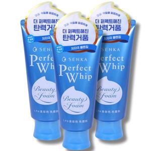 센카 퍼펙트휩 120g x 3개 폼클렌져 클렌징 폼