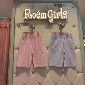 로엠걸즈 DP01 스판짱5부 컬러팬츠 스판짱 5부컬러팬츠 RGTA2531C