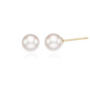 [골드무드]14K 18K 해수 아코야 흑진주 귀걸이 (7.5-8mm) AAA+ 등급