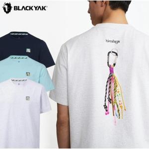 [롯데백화점]블랙야크 남성 기능성 반팔 히말라야 공용 포인트 그래픽 반팔티 1BYRTMU912 GD1