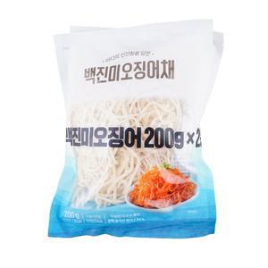 (바른)백진미오징어채 200g*2봉