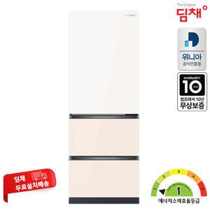 위니아 딤채 1등급 412L 3도어 스탠드 김치냉장고 JDT41KGPISC