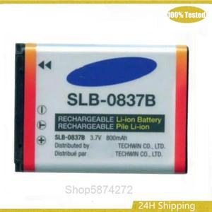 800mAh SLB-0837B 디지털 카메라 배터리 삼성 NV8 NV10 L70 L83T L201