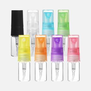 향수용기 PP캡 컬러풀 스프레이 각색 2ml 유리공병 휴대용 화장품 소분병 여행