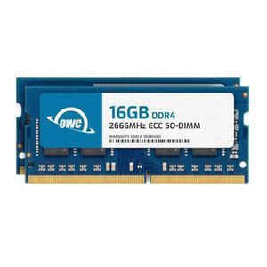SYNOLOGY 디스크스테이션 21300 PC4 NAS 2V 업그레이드와 2X16GB 시스템 RAM ECC OWC 32GB DDR4 언버퍼링 DS923 호환되는 DS723 CL19 2RX8 SODIMM 2666MHZ 메모리