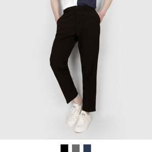 차차네유통 9부 스판 구김방지 남자슬랙스 3colors 블랙 그레이