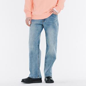 [체이스컬트] 남성 L톤 와이드 데님 팬츠-CAPK2332B0D