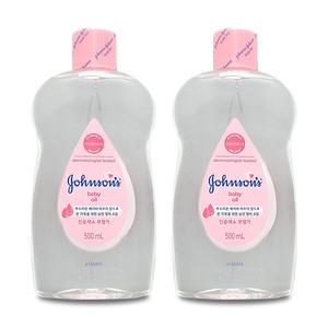 존슨즈 베이비 레귤러 오일 500ml X 2개