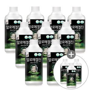알로에겔진 1000mlx9병+3병덤(총12병) 건강즙 면역력 장건강