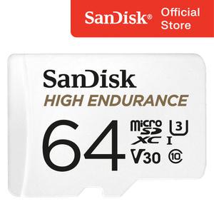 샌디스크 마이크로 SD카드 High Endurance 64GB 블랙박스 CCTV 외장 메모리카드