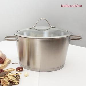 [20%+12%][7/11~13]삼각집게 증정]벨라쿠진 트럼펫 곰솥 8리터 /인덕션 가능