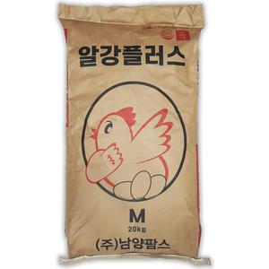 알강플러스20kg 닭사료 닭모이 산란사료 백봉 오골계 청계