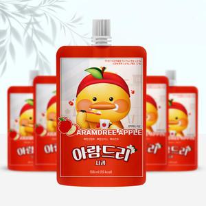 아람농장 아람드리 사과 주스 138mlx 10팩 아기 어린이 음료