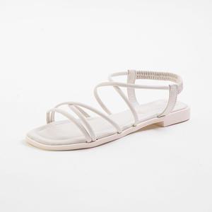 올리 메이트 여성 스퀘어 쿠션 스트랩 샌들 1.5cm