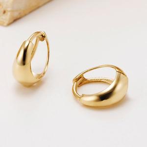 [새미쥬얼리]18k 새미물방울 귀걸이(중)