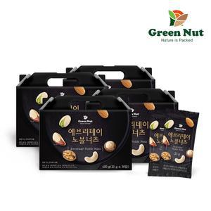 [프리미엄 6종순수견과] 그린너트 에브리데이 노블너츠 20gX30봉 4세트 (총120