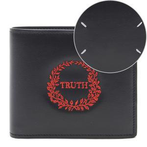 21SS 남성 TRUTH 스티치 반지갑 (S35UI0435_P3505_T8013_21S)