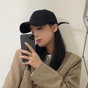 [하프클럽/]남자 일상룩 야구모자 민무늬 야구 연인 모자