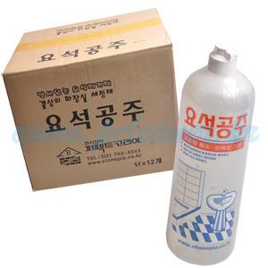피크리너_욕실 및 화장실 세척제_요석공주_1L_12개 학교/관공서/빌딩/호텔/휴게소/유치원/식당/음식점/공중