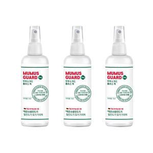무무스가드플러스액 110ml x 3개 진드기 모기 기피제 퇴치제