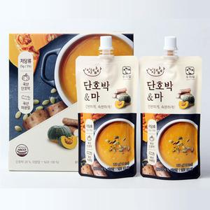 [우리밀]아침을 담다 단호박&마 1박스(7개입)