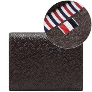 [톰브라운](마산점) 23FW 남성 페블 그레인 더블 카드지갑 (MAW021L 00198 206 23F)
