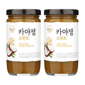 [소비기한 임박] 복음자리 카야잼 스위트, 240g, 2개