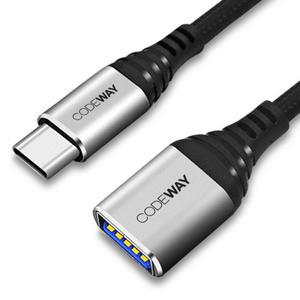 CODEWAY [CM-AF] Type-C to USB-A 3.0 M/F 변환케이블 LA7162 0.12m