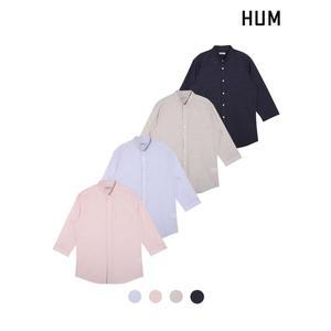 [하프클럽/HUM]남) 7부 PC 슬림 셔츠(FHOMCSS141P)