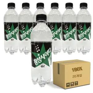 롯데칠성 제로 사이다 탄산음료 500ml X 20개 업소용