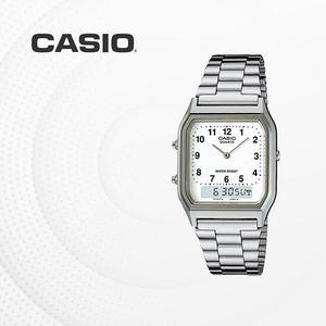 카시오 CASIO 남여공용 메탈 빈티지 전자 손목시계 AQ-230A-7B