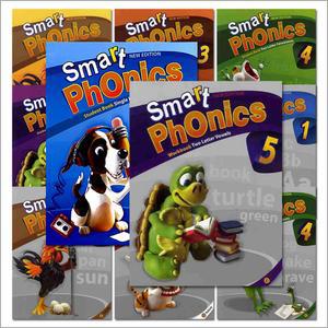 [카드10%] Smart Phonics 스마트 파닉스 세트 (전10권) : SB+WB Level 1 2 3 4 5