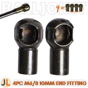 호환 M6/M8 암나사 10mm 가스 스프링 스트럿 리프트 지지대 볼 스터드 소켓 조인트 베어링 엔드 피팅 커넥
