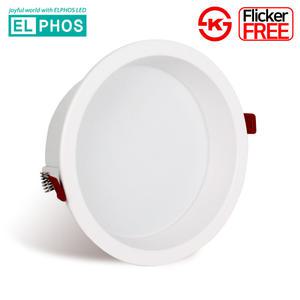 엘포스 LED 다운라이트 움푹 글레어 6인치 20W 플리커프리 슬림테 매입등
