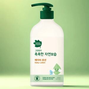 그린핑거 촉촉한 자연보습 유아로션 베이비 로션 500ml 2개