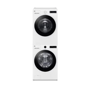 LG 오브제 세탁건조기 세탁19KG 건조18KG 릴리 화이트 (KG19WN-G8NW) 스태킹키트 포함