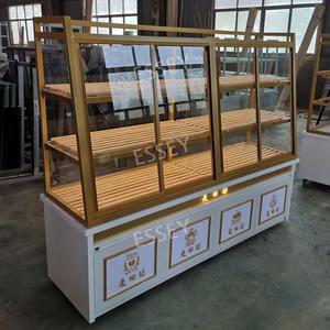 빵 진열장 베이커리 매대 가게 카페 진열대 200 2단 유리 철제선반