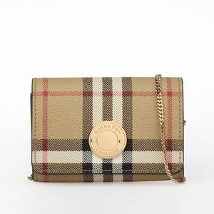 [버버리][BURBERRY] 빈티지 체크 체인 카드 지갑 8066057
