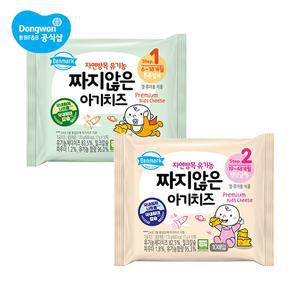 덴마크 짜지않은 아기치즈 1단계 170g x 10개/2단계